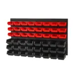 Bacs de rangement muraux 48 pièces – Organisateur vis et boulons