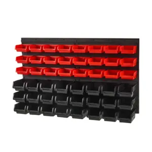 Bacs de rangement muraux 48 pièces – Organisateur vis et boulons