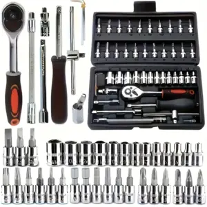 Kit outils de reparation automobile 46 pieces