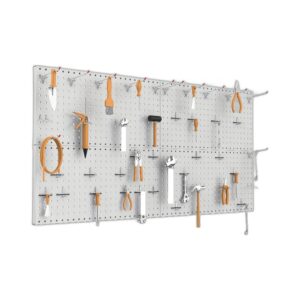 Organisateur d'outils en métal pour panneau perforé