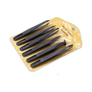 Pincettes antistatiques en fibre de carbone