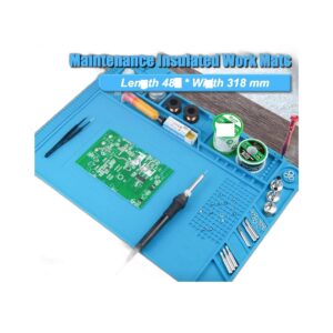 Tapis de bureau en silicone anti-chaleur