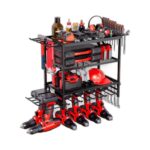 Étagère murale multi-niveaux pour outils