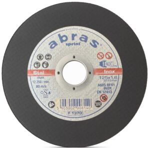 Disque à tronçonner inox 125 mm ABRAS Inox Sprint A60S BF41 – vue 2