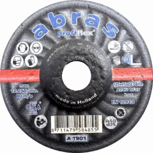 Disque à meuler 125×4,0 A24U BF27 ABRAS Inox Profi