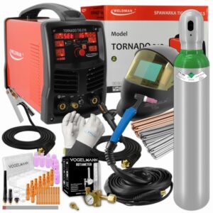 Poste à souder TIG AC/DC Weldman TORNADO TIG 210 Puls HF – kits de soudage – vue 2