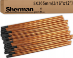 Électrodes de gougeage cuivrées 305 mm – Sherman – vue 2