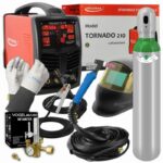 Poste à souder TIG AC/DC Weldman TORNADO TIG 210 Puls HF – kits de soudage