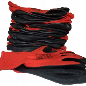 12 paires de gants de travail en latex taille « 9 »