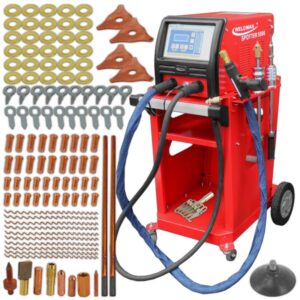 Kit de Reparation Carrosserie Voiture avec Chariot SPOTTER 5500 Weldman
