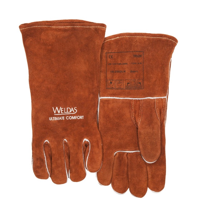 Weldas Gants de soudage avec un pouce en droit et renforcé XXXL – ABL Weldas Gants de soudage avec un pouce en droit et renforcé XXXL