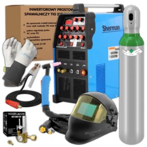 Poste à souder TIG AC/DC Sherman TIG 210 Pulse – kits de soudage
