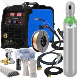 Poste à souder inverter Sherman DIGIMIG 200 HIT MIG/MAG MMA TIG + kit de soudage