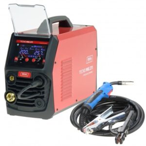 Soudeuse inverter 200A – MIG/MAG + TIG Lift + MMA – Pulse, Inductance – TECNO MIG 211 S-PULSE ALU – IDEAL